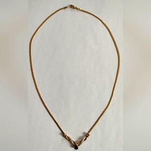 Sapphire Diamond Necklace